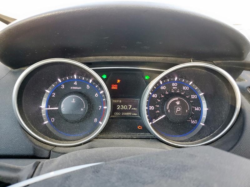 5NPEC4AC2BH106016 - 2011 HYUNDAI SONATA SE BLUE photo 9