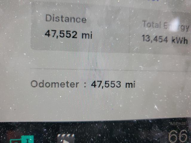 7SAYGAEE1NF516596 - 2022 TESLA MODEL Y GRAY photo 9