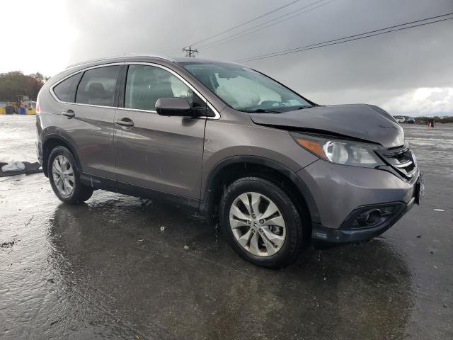 5J6RM4H75CL003915 - 2012 HONDA CR-V EXL 棕色 照片 4