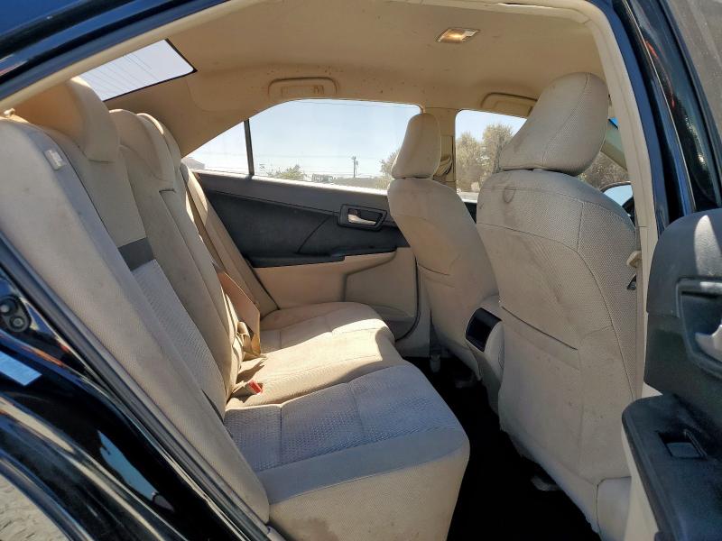 4T4BF1FK8CR168229 - 2012 TOYOTA CAMRY BASE BLACK photo 10