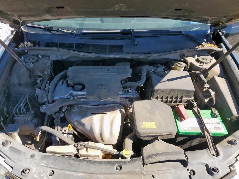 4T4BF1FK8CR168229 - 2012 TOYOTA CAMRY BASE BLACK photo 11