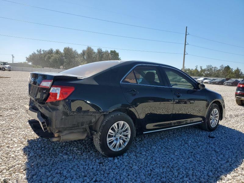 4T4BF1FK8CR168229 - 2012 TOYOTA CAMRY BASE BLACK photo 3
