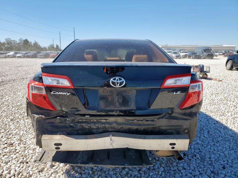 4T4BF1FK8CR168229 - 2012 TOYOTA CAMRY BASE BLACK photo 6