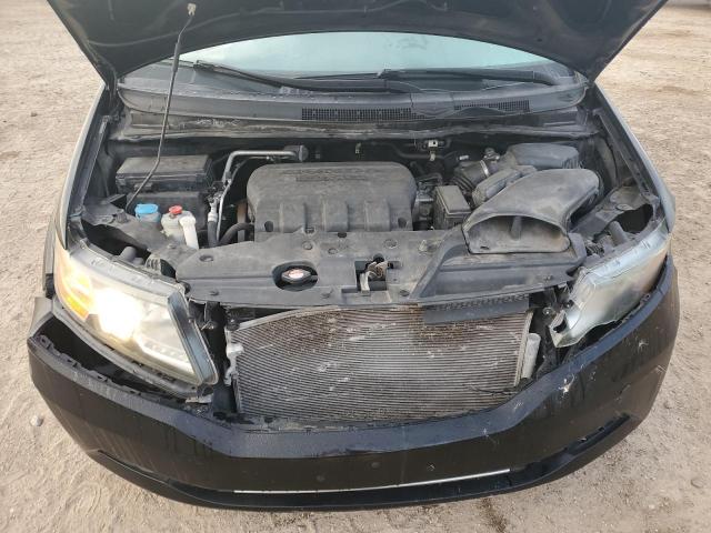 5FNRL5H69EB129142 - 2014 HONDA ODYSSEY EXL BLACK photo 12