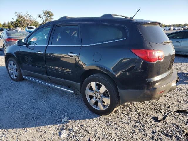 1GNLRFEDXAJ249006 - 2010 CHEVROLET TRAVERSE LT Սև լուսանկար 2