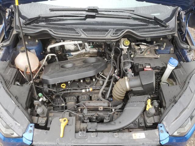 MAJ6S3JL0KC287586 - 2019 FORD ECOSPORT SES Көк фото 12