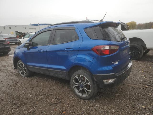 MAJ6S3JL0KC287586 - 2019 FORD ECOSPORT SES Көк фото 2