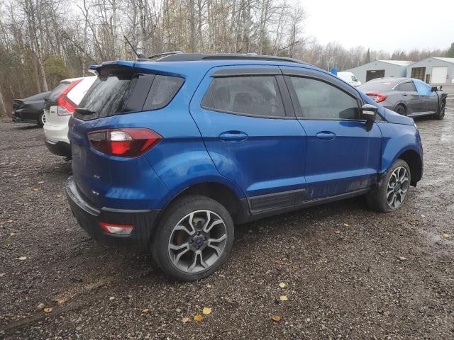 MAJ6S3JL0KC287586 - 2019 FORD ECOSPORT SES Көк фото 3