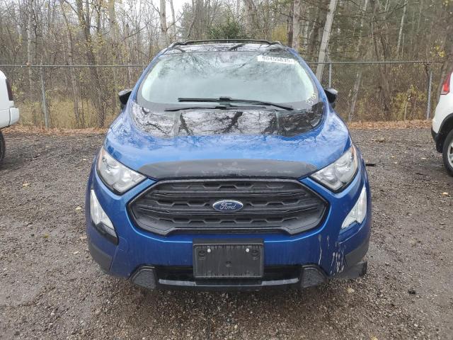 MAJ6S3JL0KC287586 - 2019 FORD ECOSPORT SES Көк фото 5