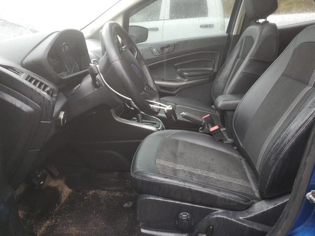 MAJ6S3JL0KC287586 - 2019 FORD ECOSPORT SES Көк фото 7