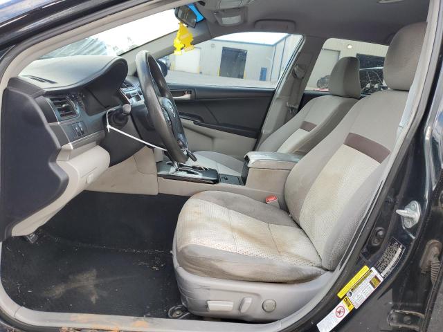 4T4BF1FK2CR251056 - 2012 TOYOTA CAMRY BASE BLACK photo 7