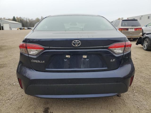5YFBPMBE7MP175054 - 2021 TOYOTA COROLLA LE BLUE photo 6