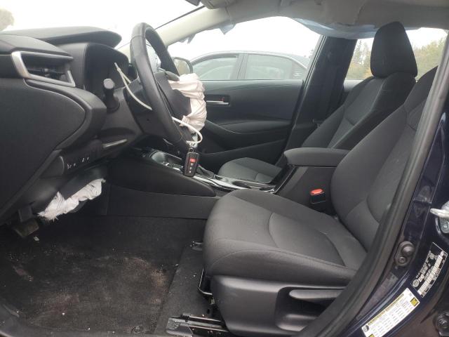 5YFBPMBE7MP175054 - 2021 TOYOTA COROLLA LE BLUE photo 7