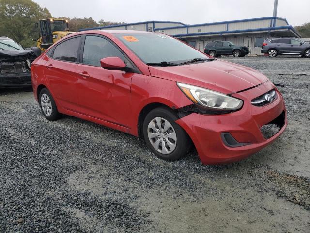 KMHCT4AE5FU806791 - 2015 HYUNDAI ACCENT GLS RED photo 4