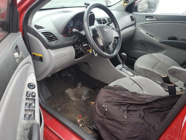 KMHCT4AE5FU806791 - 2015 HYUNDAI ACCENT GLS RED photo 8