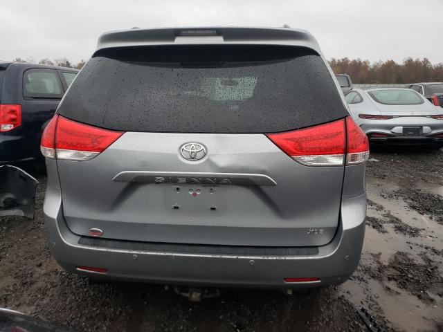 5TDYK3DC7ES463003 - 2014 TOYOTA SIENNA XLE SILVER photo 6