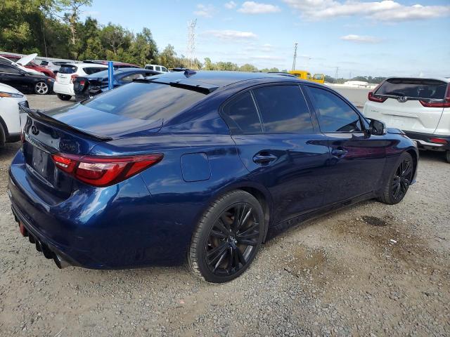 JN1EV7AR4JM441088 - 2018 INFINITI Q50 LUXE 蓝色 照片 3