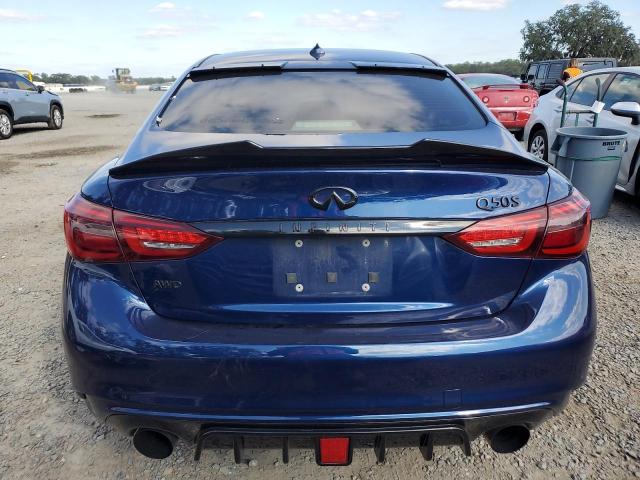 JN1EV7AR4JM441088 - 2018 INFINITI Q50 LUXE 蓝色 照片 6