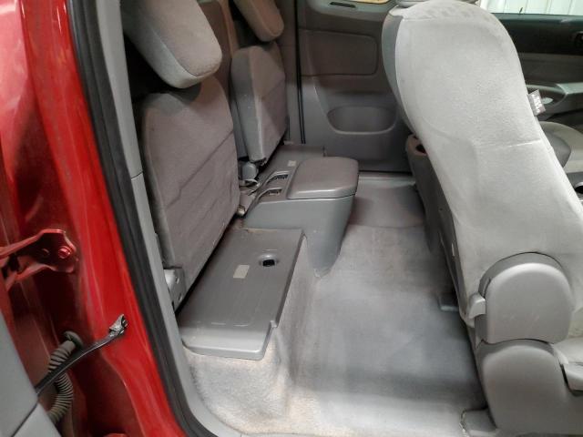5TFUX4EN5BX005973 - 2011 TOYOTA TACOMA ACCESS CAB RED photo 10