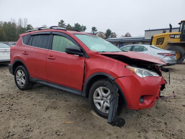 JTMBFREV5FD140983 - 2015 TOYOTA RAV4 LE წითელი ფოტო 4