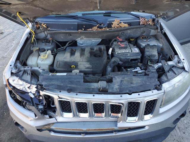 1C4NJDBB0ED784186 - 2014 JEEP COMPASS SPORT 银色 照片 12