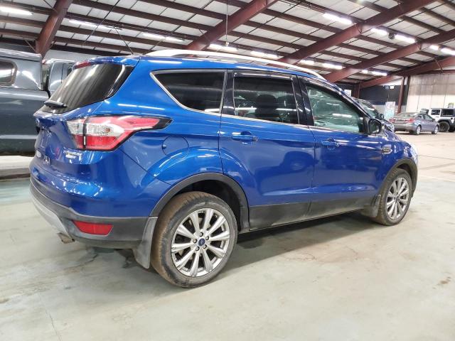 1FMCU9J95HUC08605 - 2017 FORD ESCAPE TITANIUM BLUE photo 3