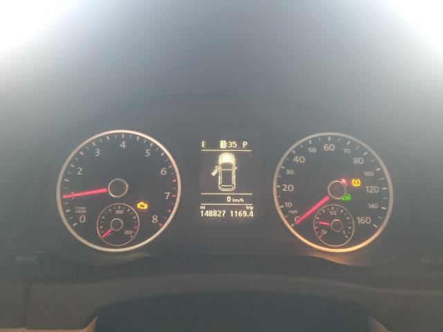 WVGAV7AX4DW536457 - 2013 VOLKSWAGEN TIGUAN S GRAY photo 9