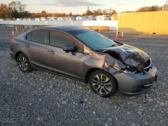 19XFB2F82FE026712 - 2015 HONDA CIVIC EX GRAY photo 4