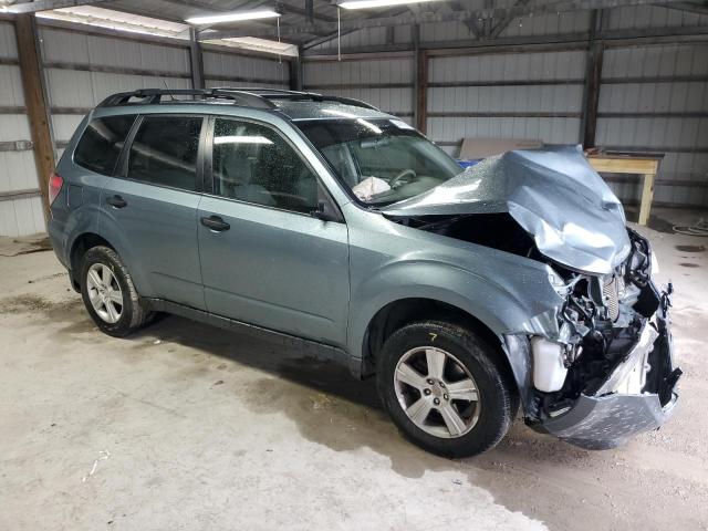 JF2SHABC1DH403105 - 2013 SUBARU FORESTER 2.5X TEAL photo 4