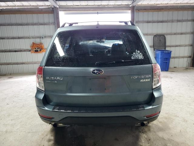 JF2SHABC1DH403105 - 2013 SUBARU FORESTER 2.5X TEAL photo 6