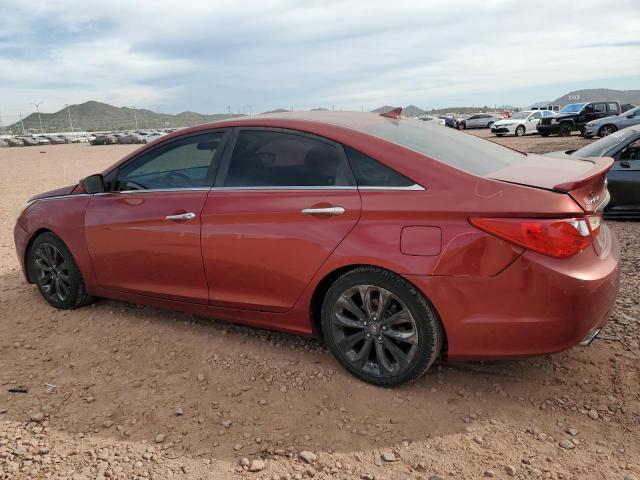 5NPEC4ABXBH172675 - 2011 HYUNDAI SONATA SE RED photo 2