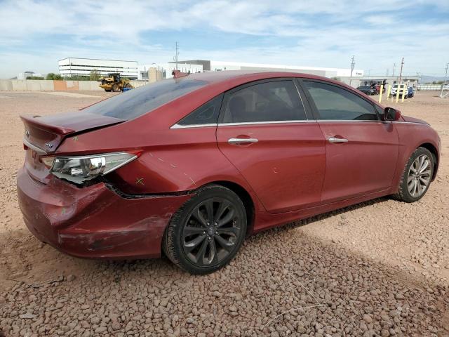 5NPEC4ABXBH172675 - 2011 HYUNDAI SONATA SE RED photo 3