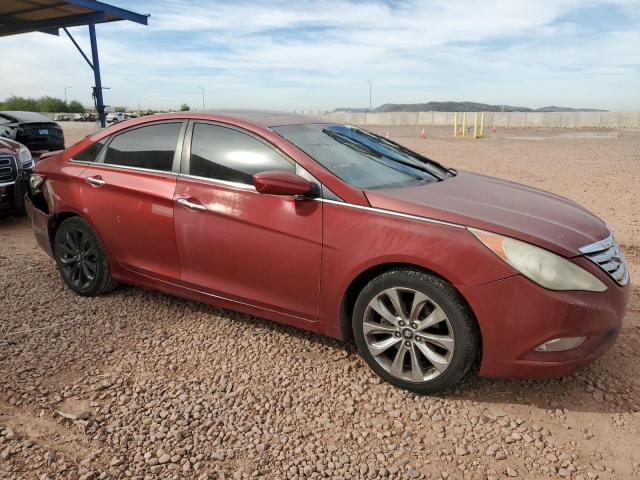 5NPEC4ABXBH172675 - 2011 HYUNDAI SONATA SE RED photo 4