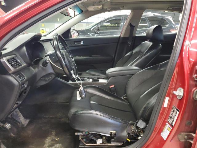 5XXGT4L36JG186386 - 2018 KIA OPTIMA LX 红色 照片 7