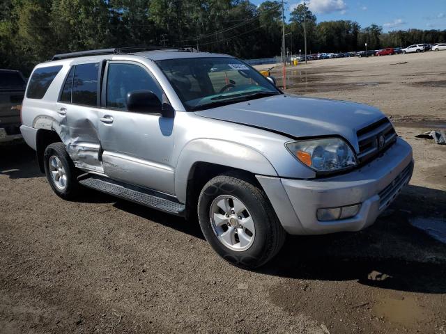 JTEZU14R130010160 - 2003 TOYOTA 4RUNNER SR5 SILVER photo 4
