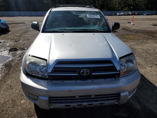 JTEZU14R130010160 - 2003 TOYOTA 4RUNNER SR5 SILVER photo 5