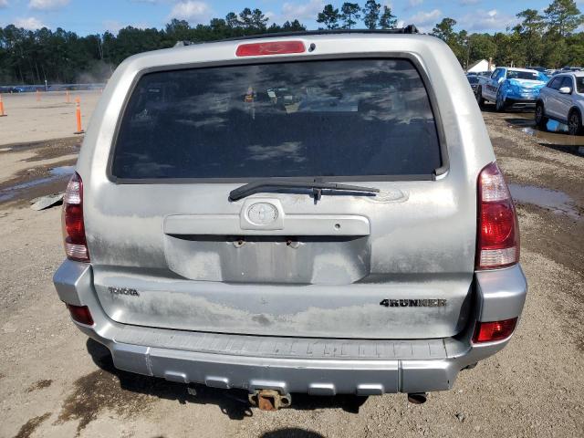 JTEZU14R130010160 - 2003 TOYOTA 4RUNNER SR5 SILVER photo 6