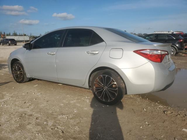 2T1BURHE2GC570664 - 2016 TOYOTA COROLLA L GRAY photo 2