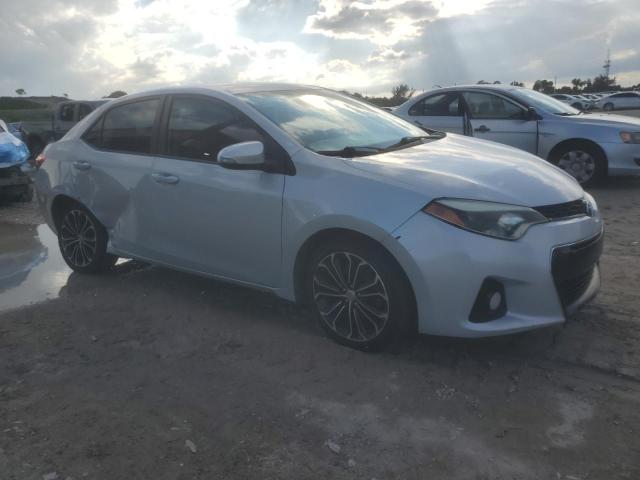 2T1BURHE2GC570664 - 2016 TOYOTA COROLLA L GRAY photo 4