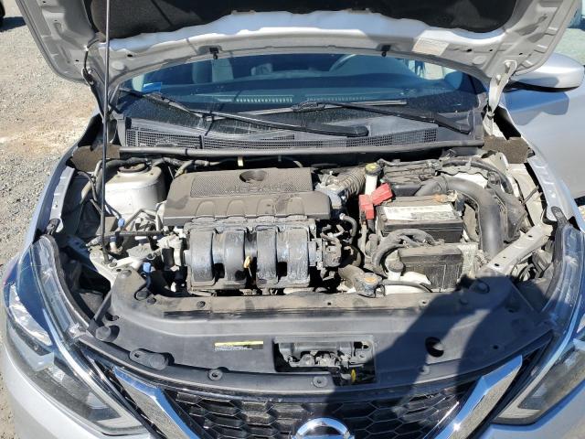 3N1AB7AP0KY228109 - 2019 NISSAN SENTRA S SILVER photo 11