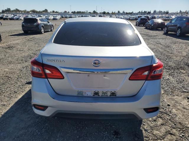 3N1AB7AP0KY228109 - 2019 NISSAN SENTRA S SILVER photo 6