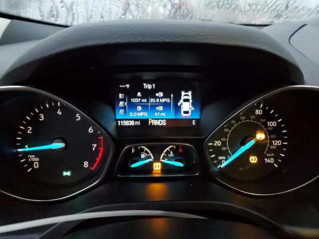 1FMCU0G9XHUA11111 - 2017 FORD ESCAPE SE Siyah fotoğraf 9