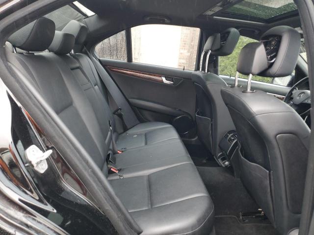 WDDGF8BB4BR173969 - 2011 MERCEDES-BENZ C 300 4MATIC BLACK photo 10