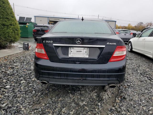 WDDGF8BB4BR173969 - 2011 MERCEDES-BENZ C 300 4MATIC BLACK photo 6