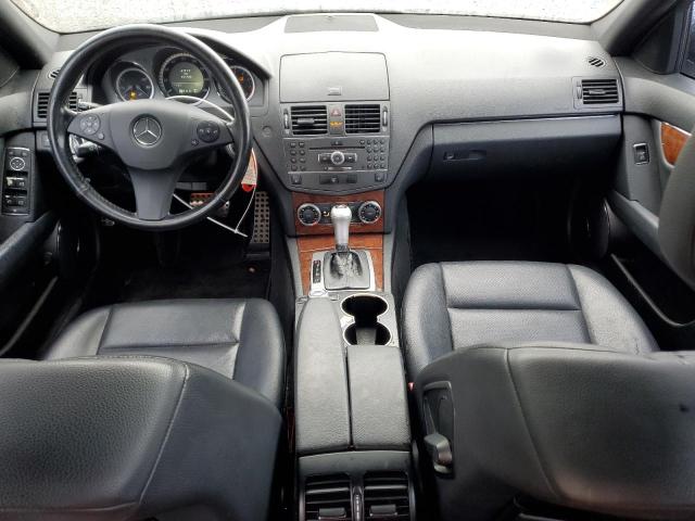 WDDGF8BB4BR173969 - 2011 MERCEDES-BENZ C 300 4MATIC BLACK photo 8
