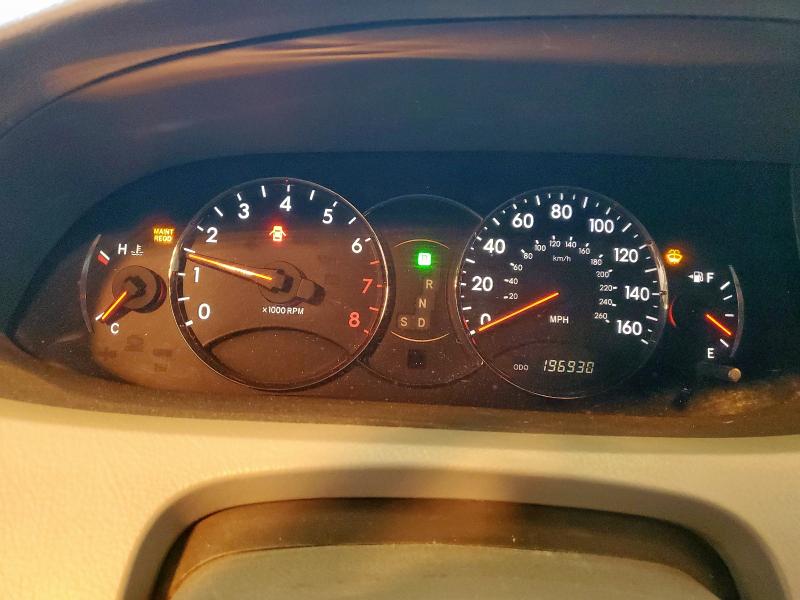 4T1BK36B68U268774 - 2008 TOYOTA AVALON XL GRAY photo 9