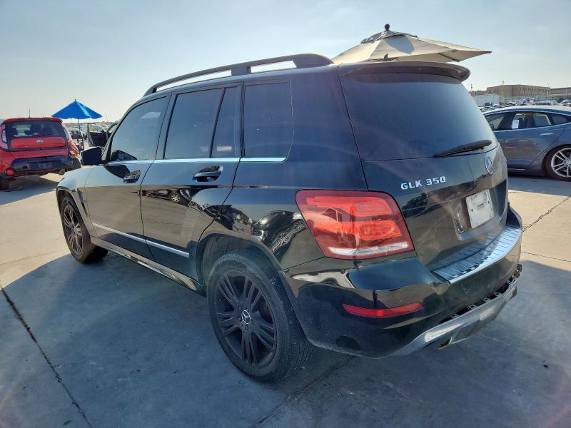 WDCGG8JB3DG021859 - 2013 MERCEDES-BENZ GLK 350 4MATIC BLACK photo 2