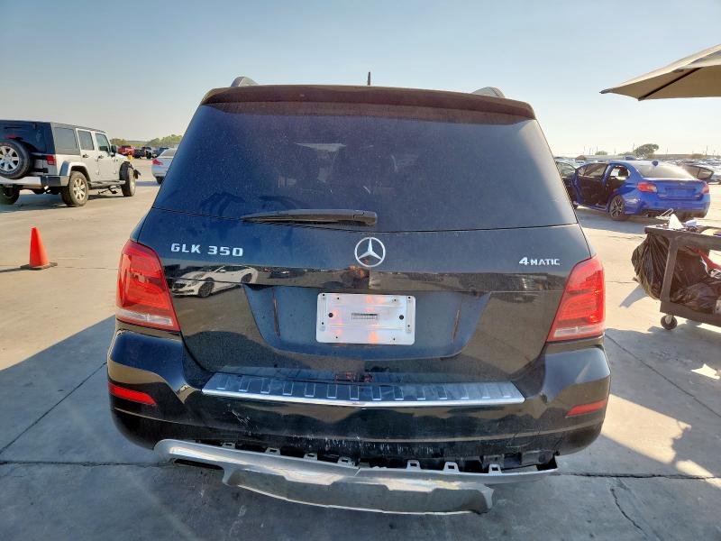 WDCGG8JB3DG021859 - 2013 MERCEDES-BENZ GLK 350 4MATIC BLACK photo 6