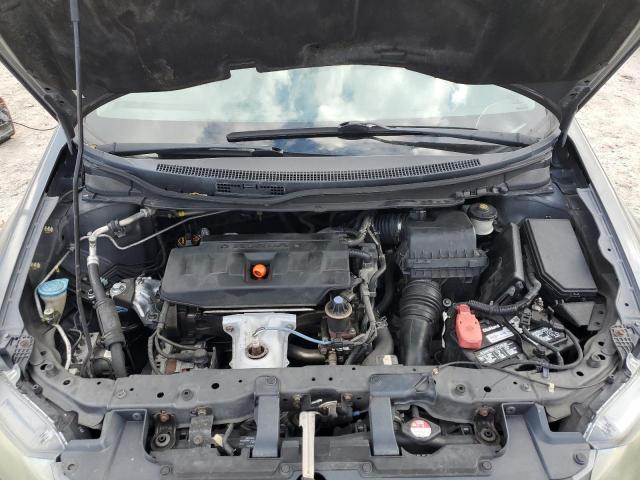 2HGFG3B51CH529183 - 2012 HONDA CIVIC LX GRAY photo 11
