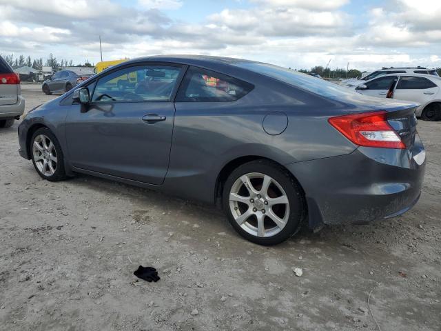 2HGFG3B51CH529183 - 2012 HONDA CIVIC LX GRAY photo 2